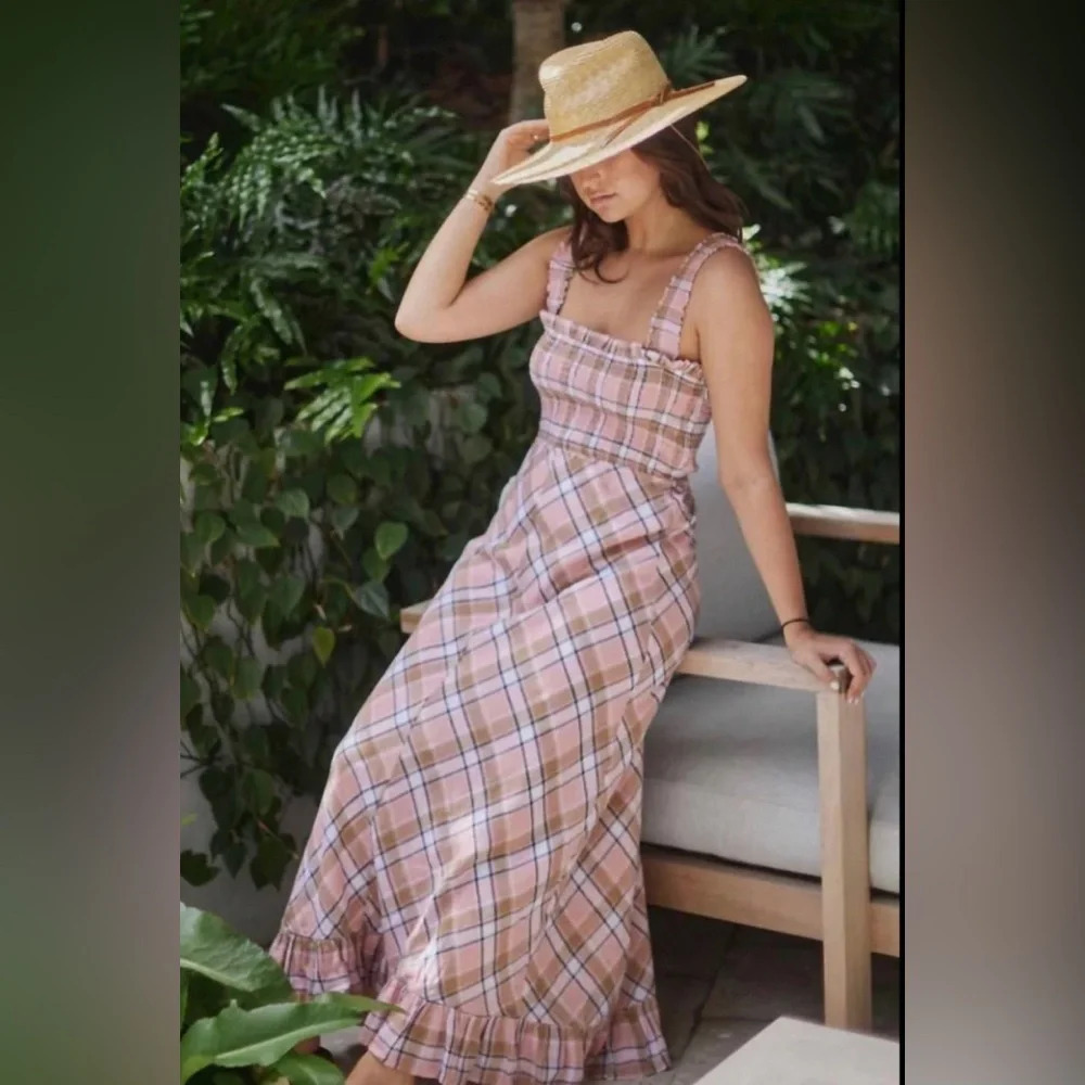 Sundays Beau Dress - Crystal Plaid